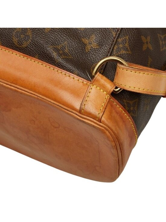 Louis Vuitton Monogram Montsouris GM Backpack Brown Leather main image 7
